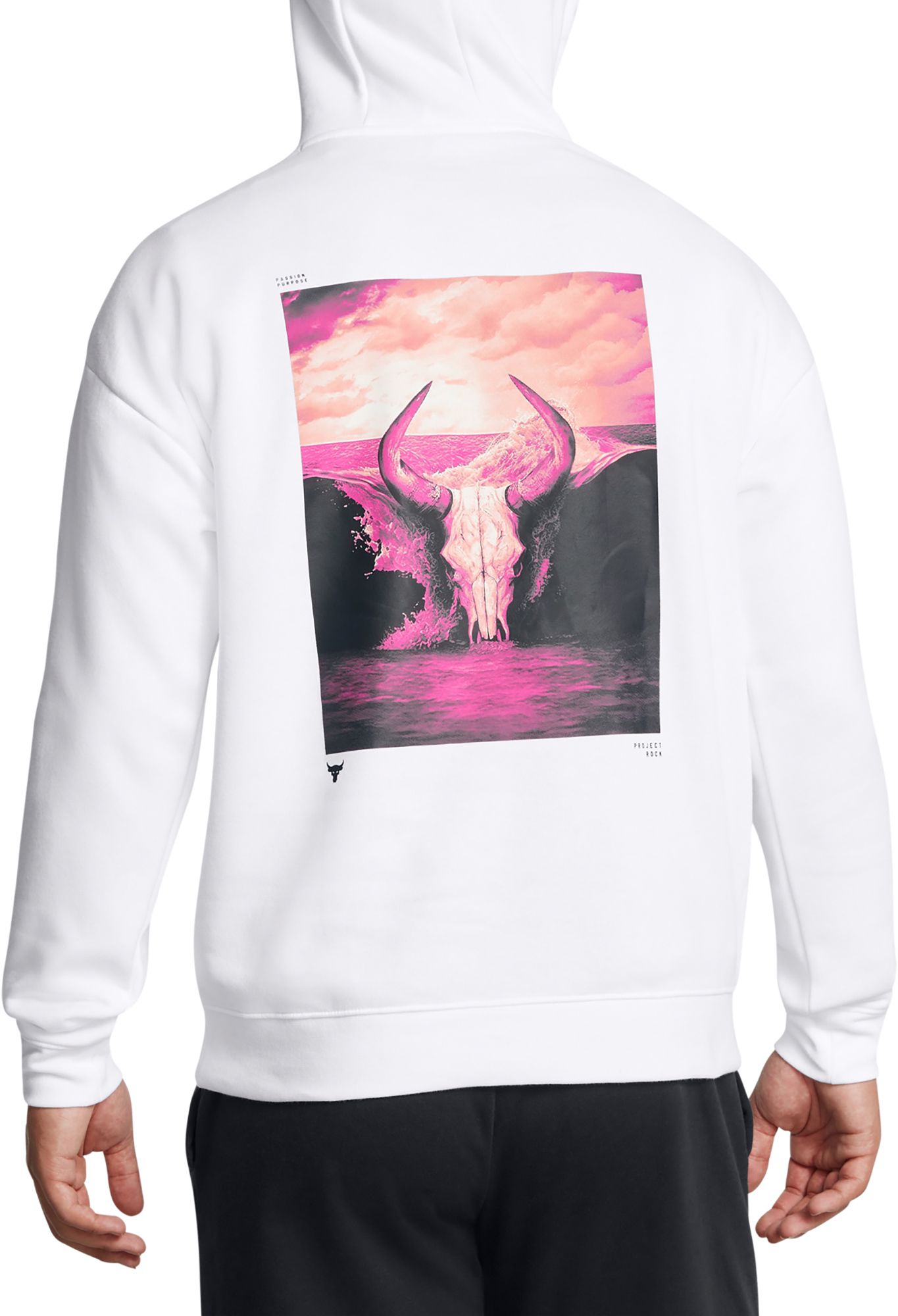 Under Armour Men's Project Rock Icon Fleece Hoodie