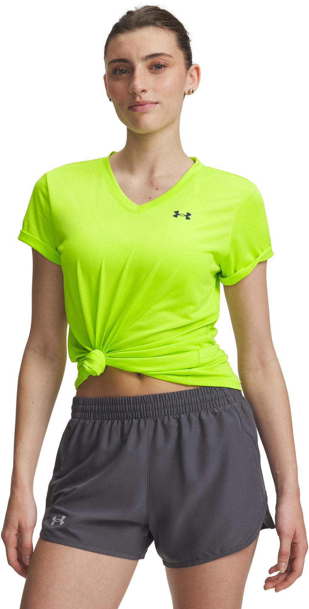 Under Armour Women's Tech V-Neck Short Sleeve T-Shirt