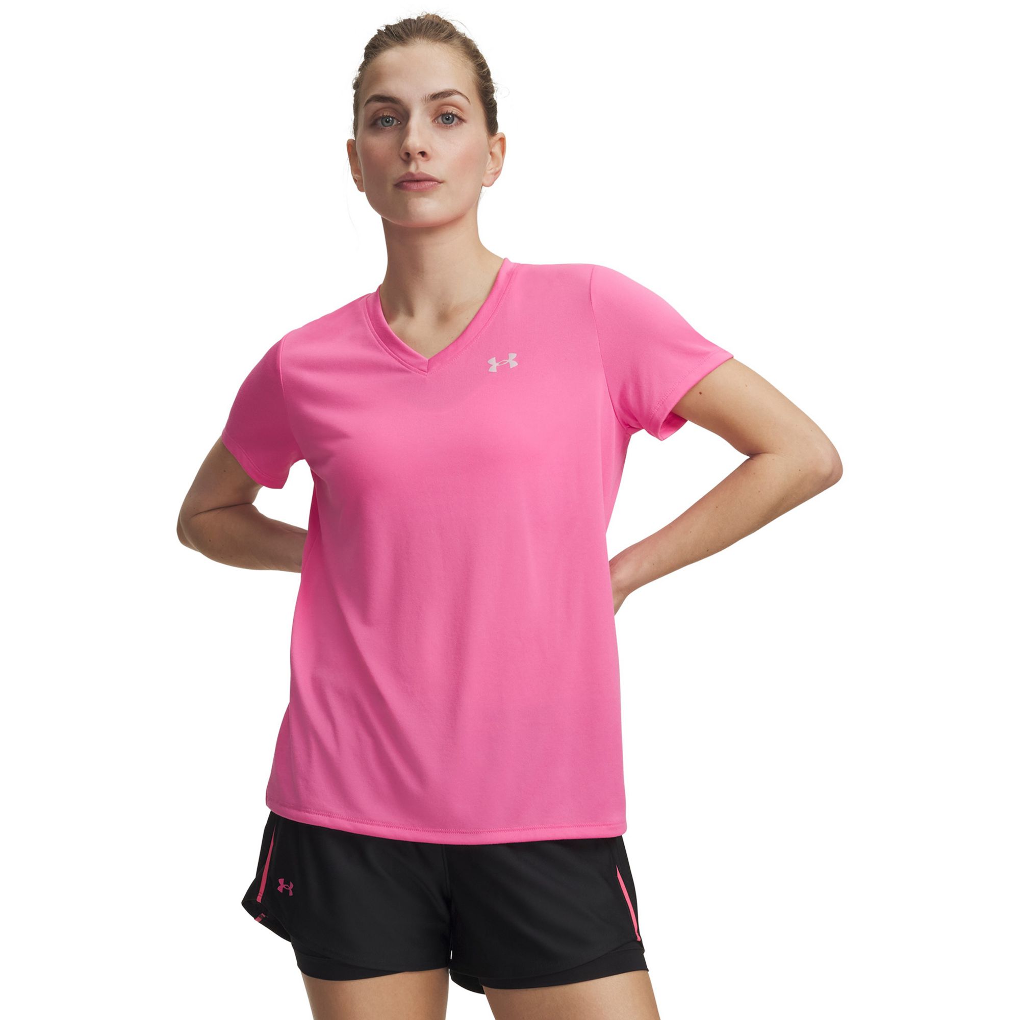 Under Armour Women's Tech V-Neck Short Sleeve T-Shirt