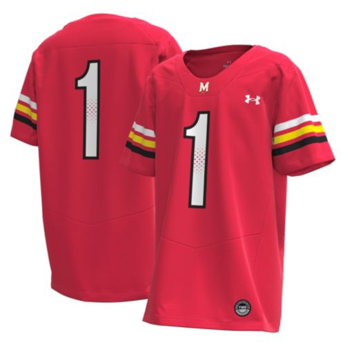 Under Armour Men's Maryland Terrapins Stefon Diggs #1 White