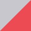 Silver/Red