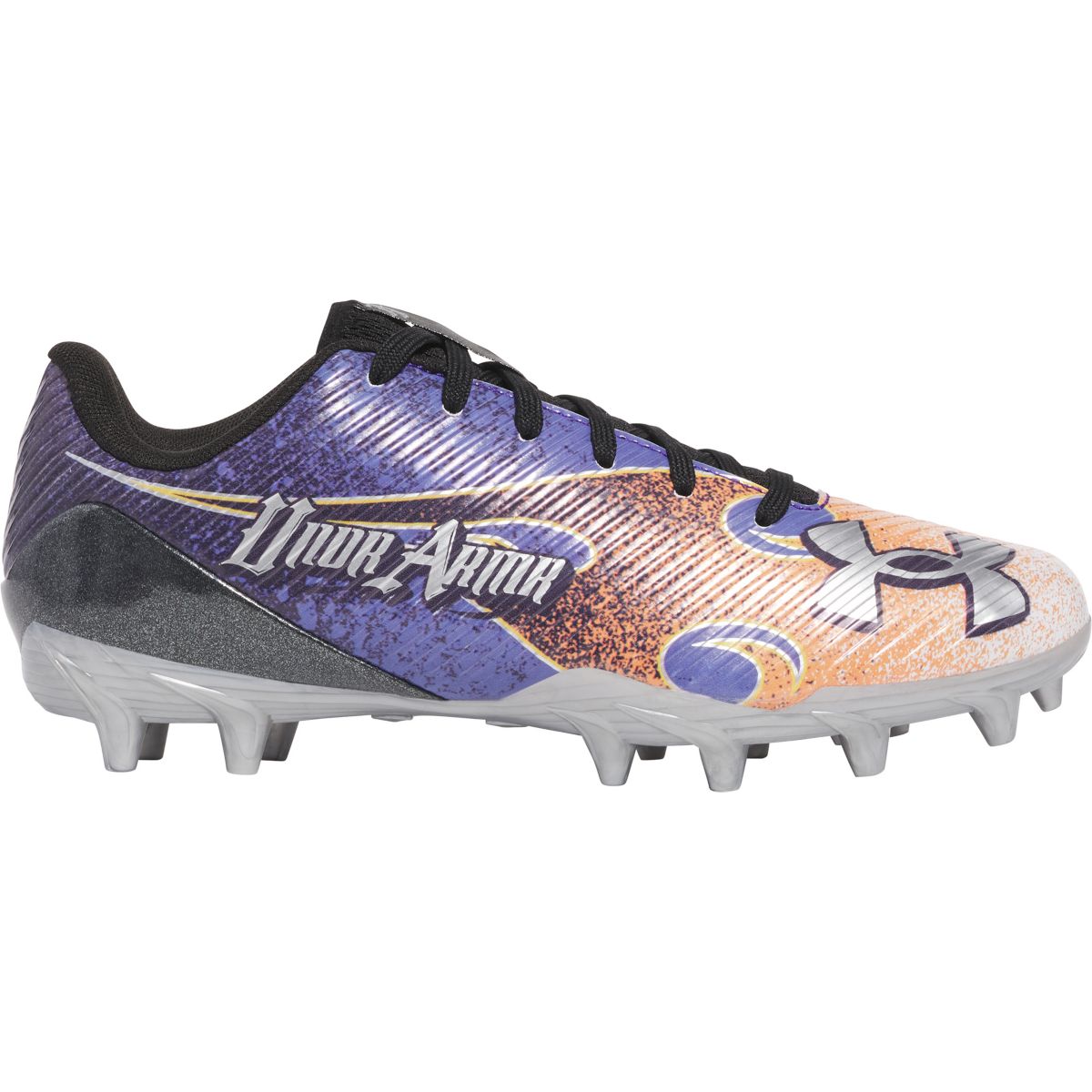 Armour Football Under Armour Spotlight Cleats Purple Under Armour