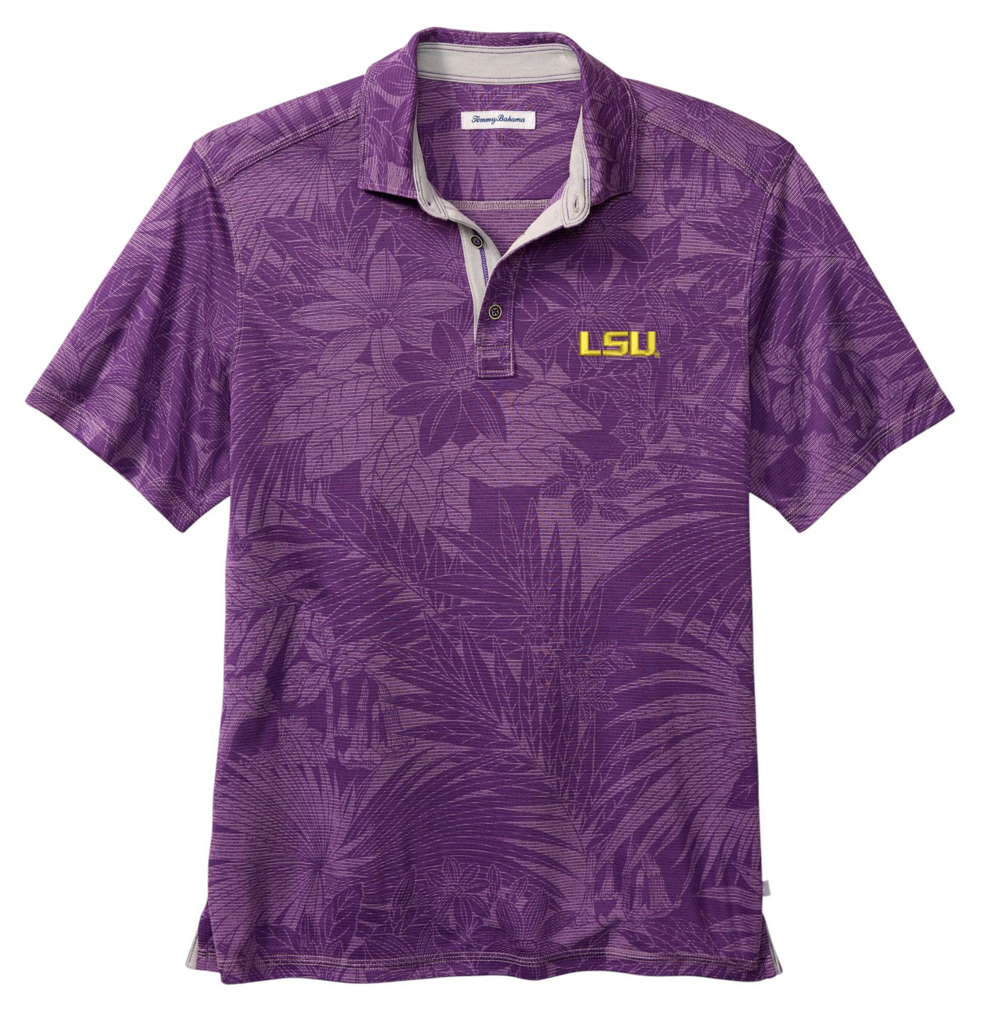 Tommy Bahama Men's LSU Tigers Purple Paradiso Polo