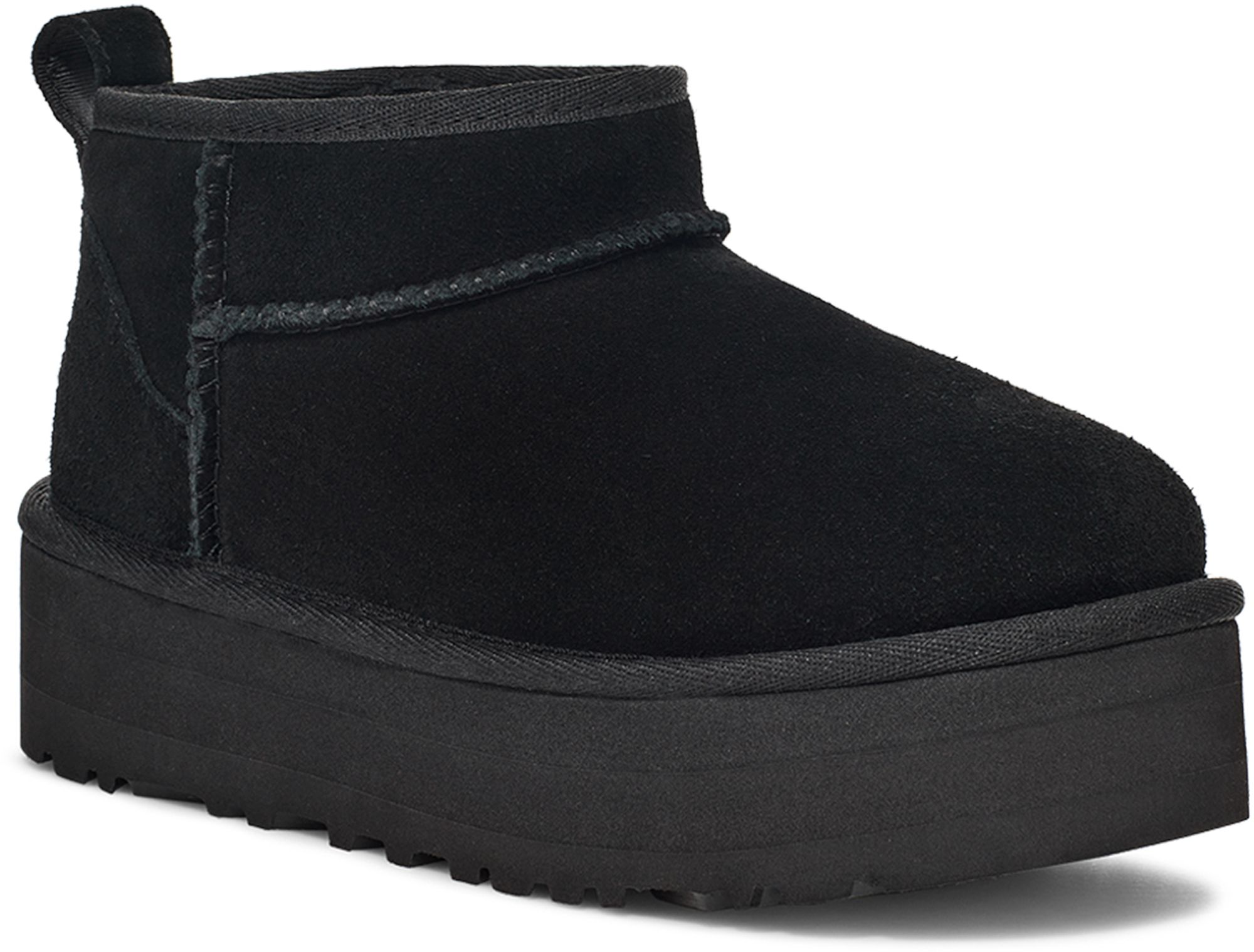 UGG Kids' Classic Ultra Mini Platform Boots - Black