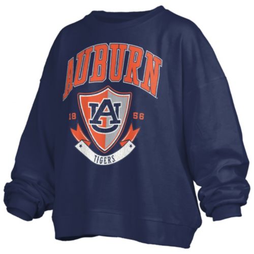 Pressbox Women's Auburn Tigers Navy Harlow Sweater | Dick's