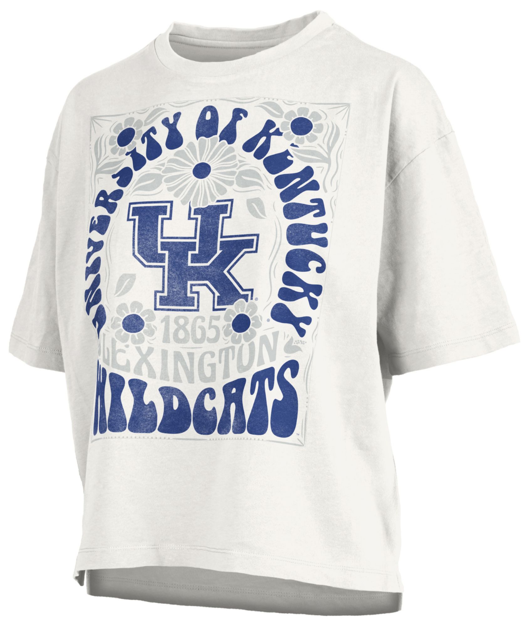 Pressbox Women's Kentucky Wildcats White Harmony T-Shirt