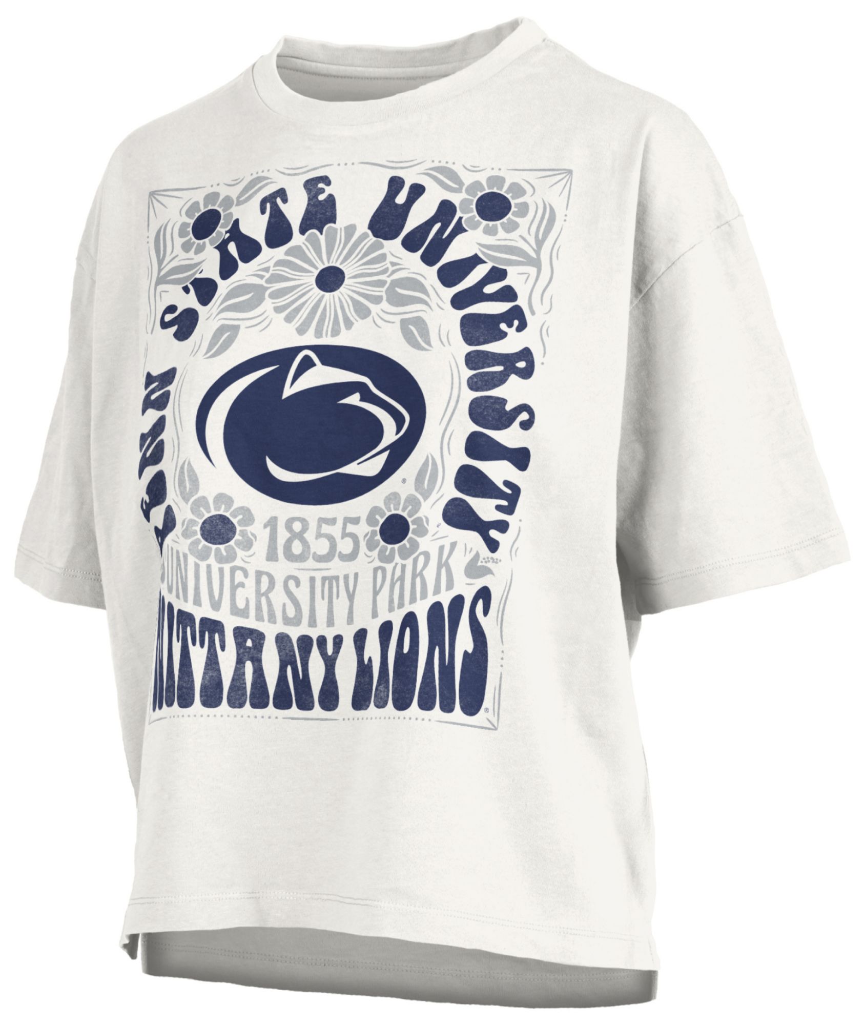 Pressbox Women's Penn State Nittany Lions White Harmony T-Shirt