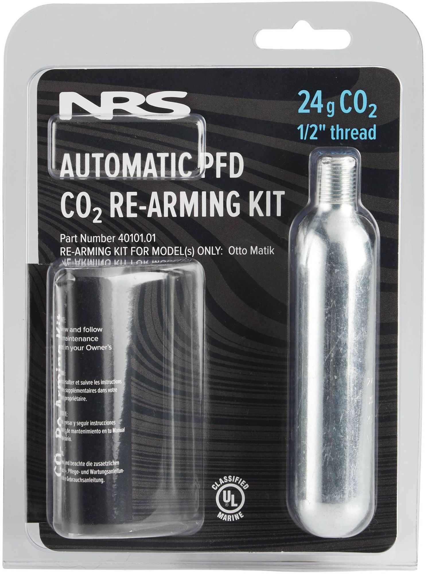 NRS Automatic PFD 24g C02 Re-Arming Kit