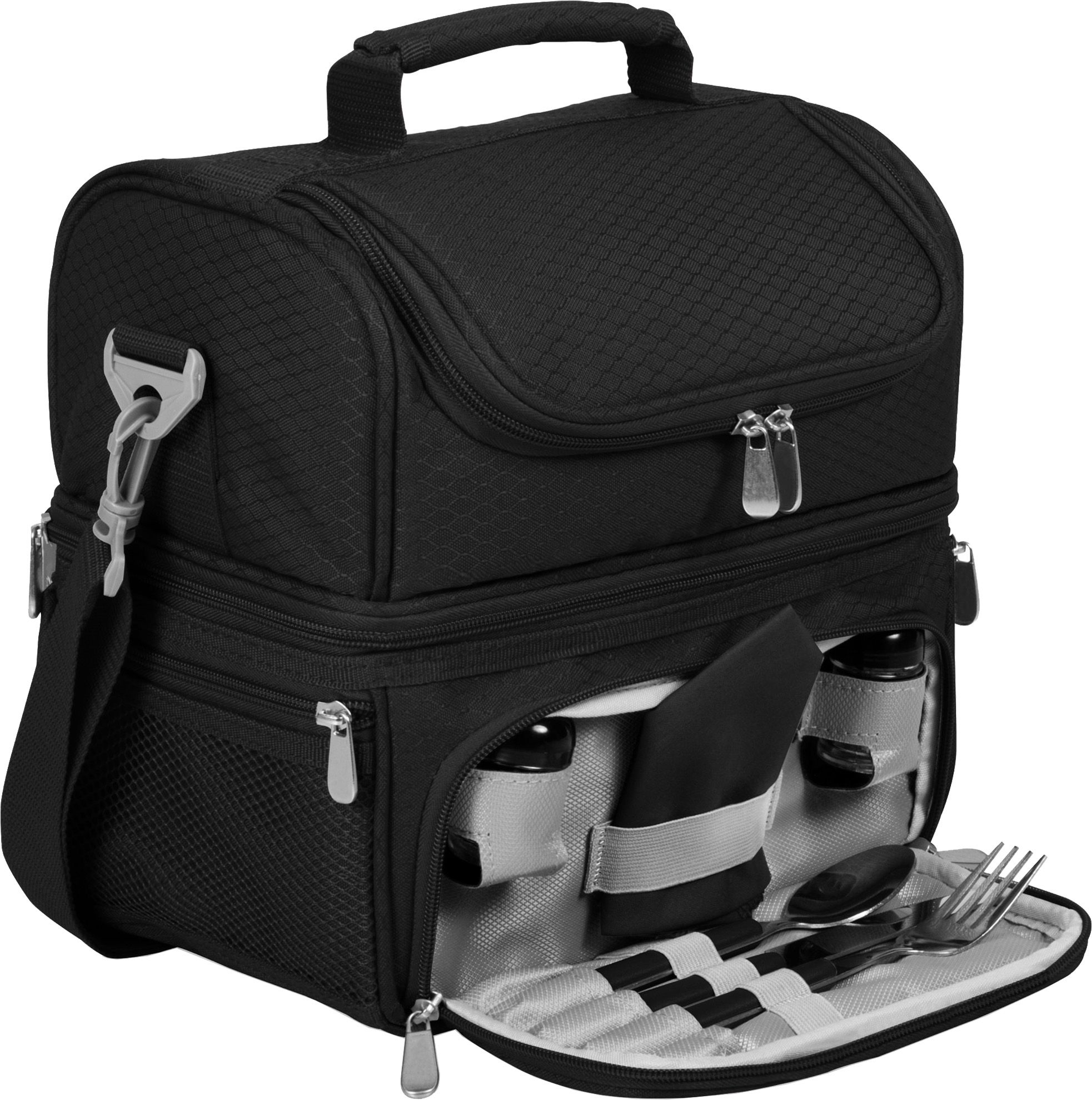 Picnic Time Oniva Pranzo Lunch Bag Cooler with Utensils