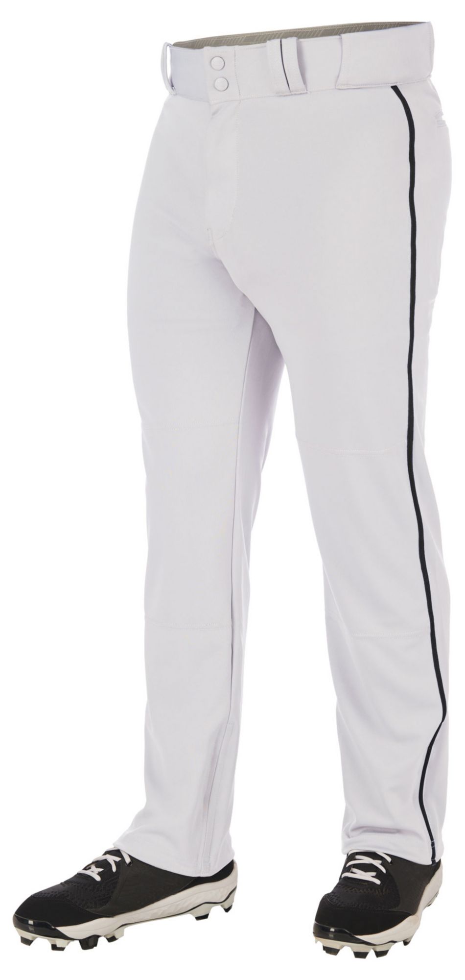 CHAMPRO Boys' Triple Crown 2.0 Open Bottom Piped Baseball Pants