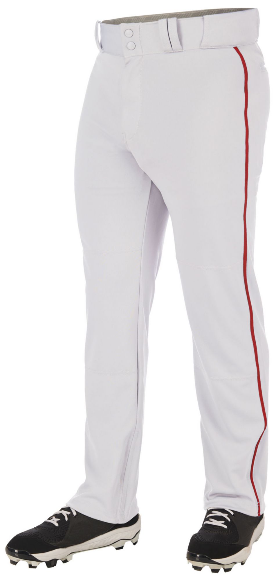 CHAMPRO Boys' Triple Crown 2.0 Open Bottom Piped Baseball Pants