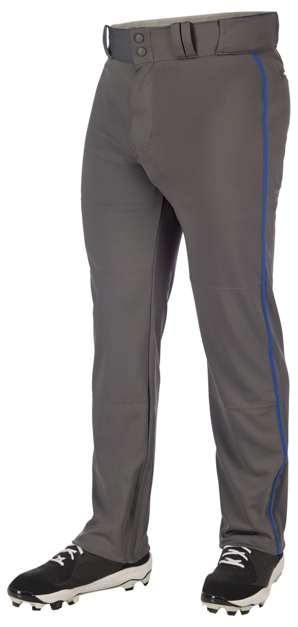 CHAMPRO Men's Triple Crown 2.0 Open Bottom Piped Baseball Pants