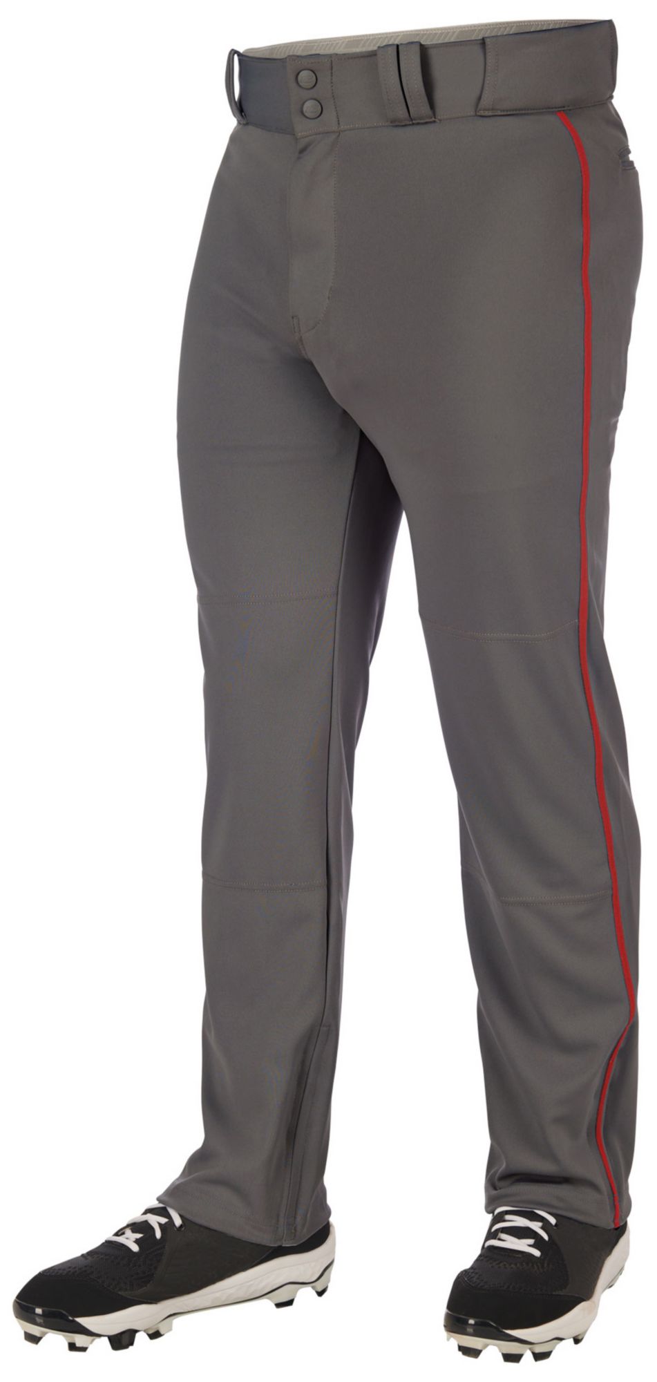 CHAMPRO Men's Triple Crown 2.0 Open Bottom Piped Baseball Pants