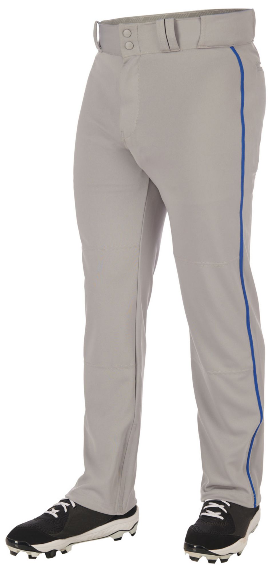 CHAMPRO Men's Triple Crown 2.0 Open Bottom Piped Baseball Pants