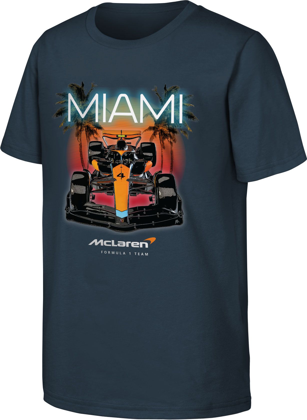 Outerstuff Youth McLaren Racing Black Miami Speed City T-Shirt
