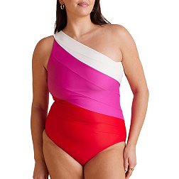 Ride The Tide One Piece Swimsuit in Hot Pink Curves • Impressions
