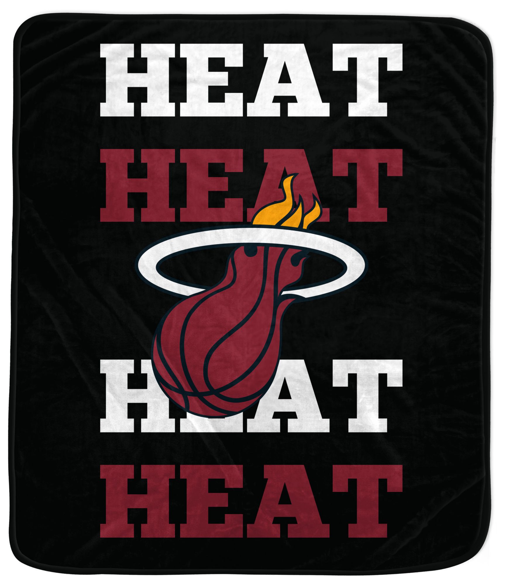 Pegasus Miami Heat 60 x 70 Inches Cozy Blanket