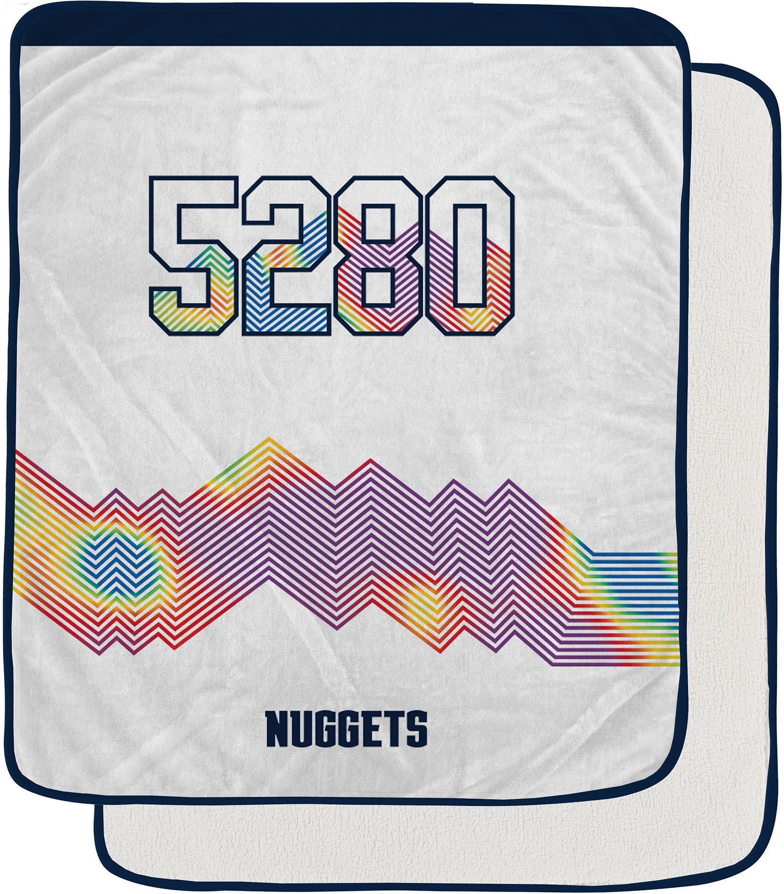 Pegasus Sports 2024-25 City Edition Denver Nuggets 60"x70" Blanket
