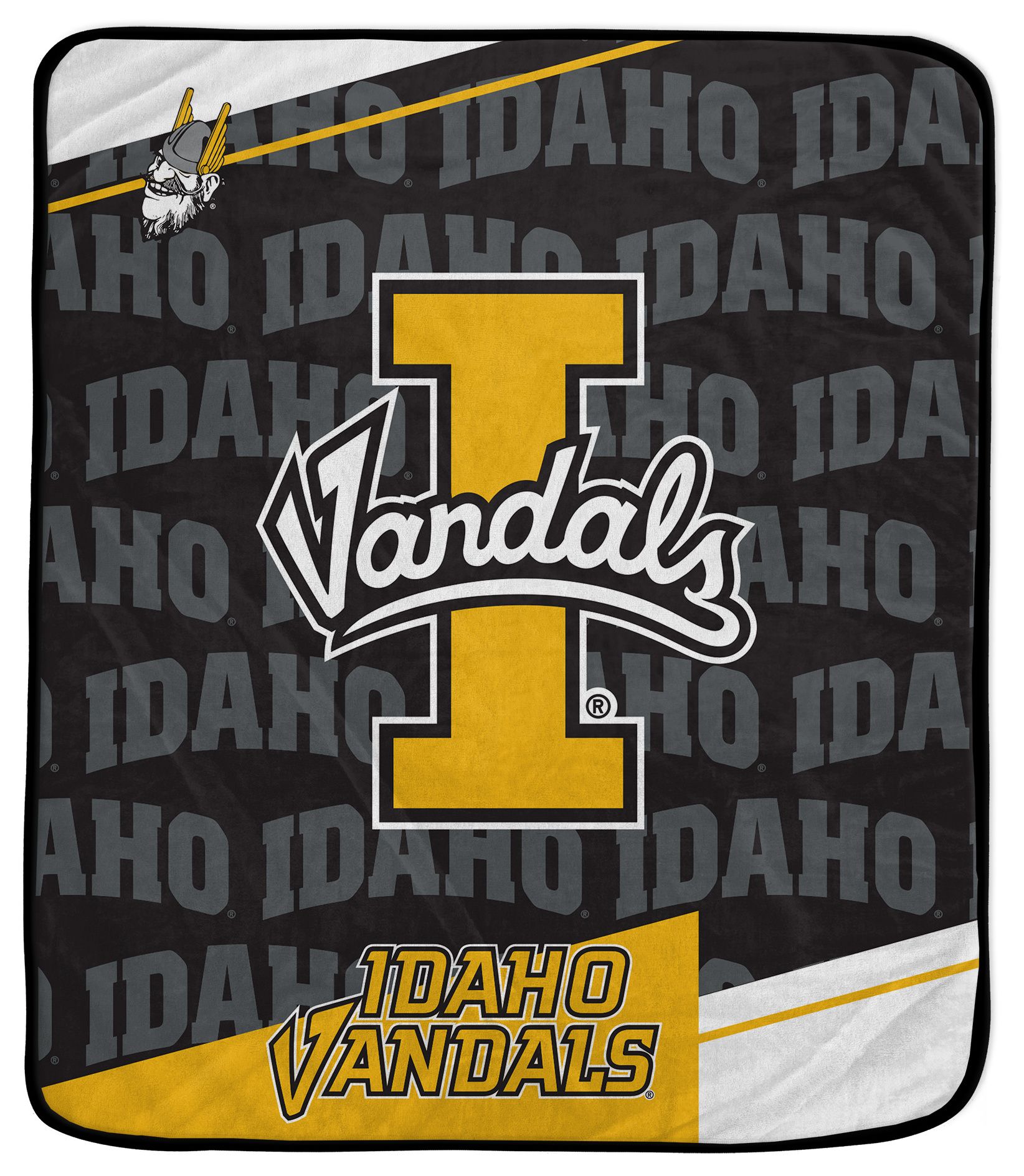 Pegasus NCAA Idaho Vandals Diagonal Ghost Blanket