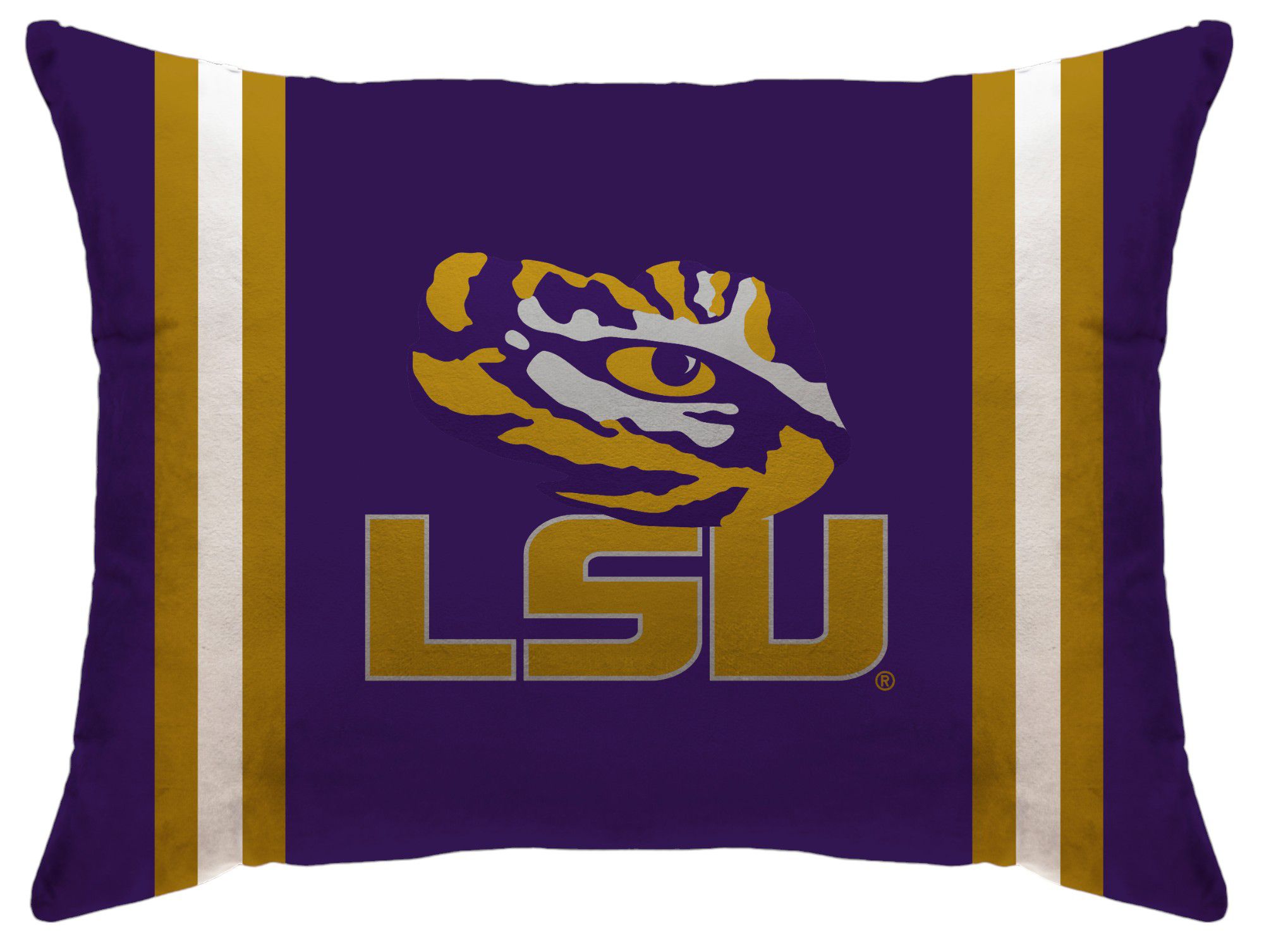 Pegasus NCAA LSU Tigers Logo Bed Pillow