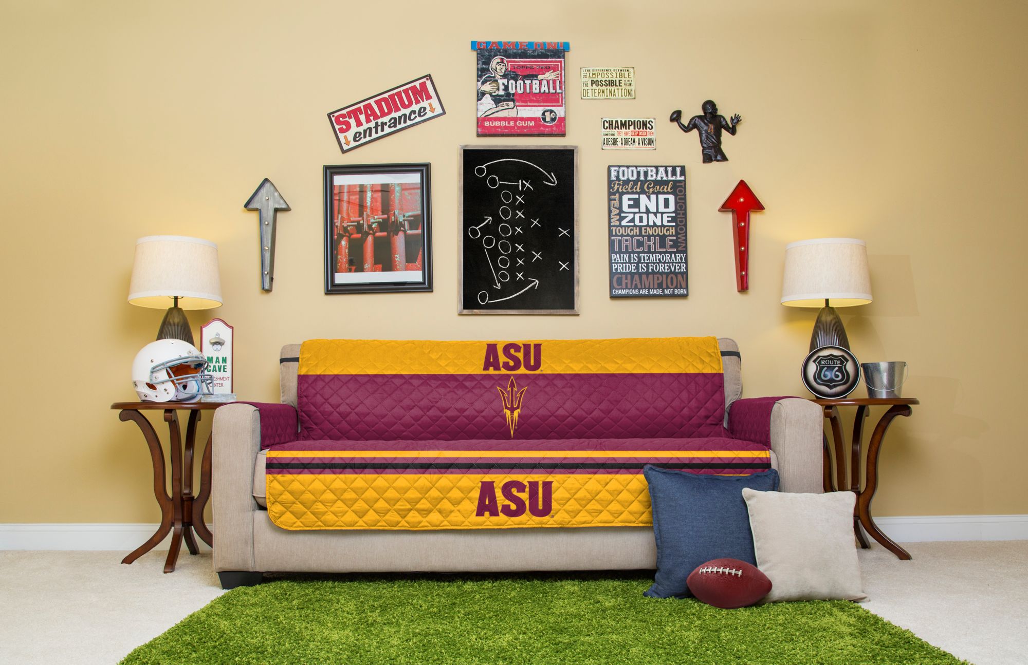Pegasus NCAA Arizona State Sun Devils Sofa Protector