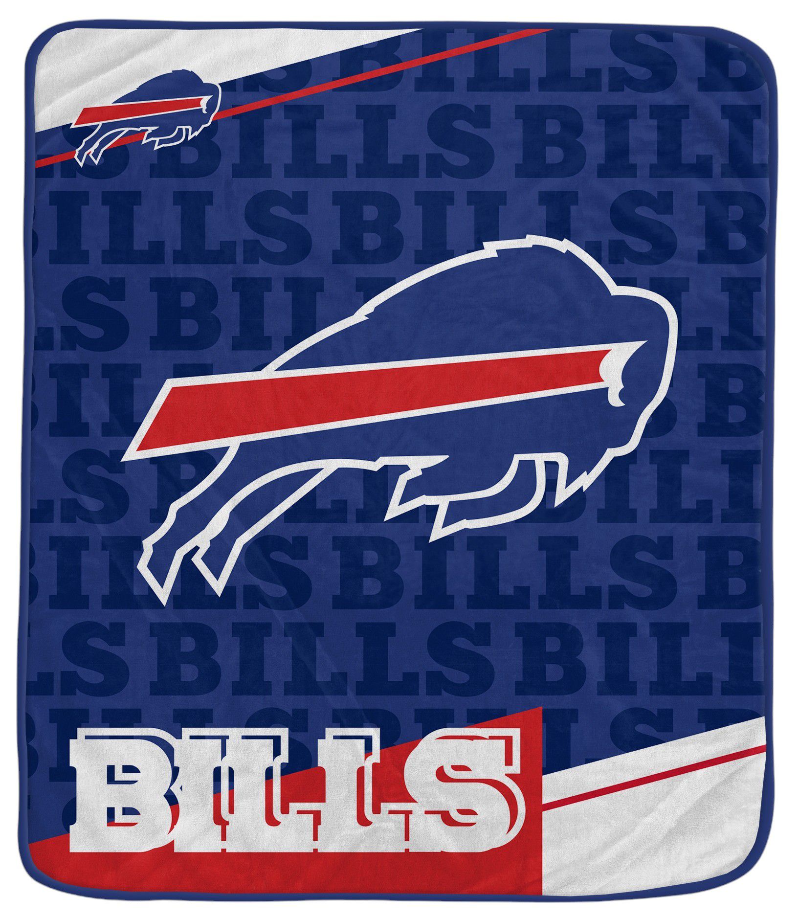 Pegasus NFL Buffalo Bills Diagonal Ghost Blanket