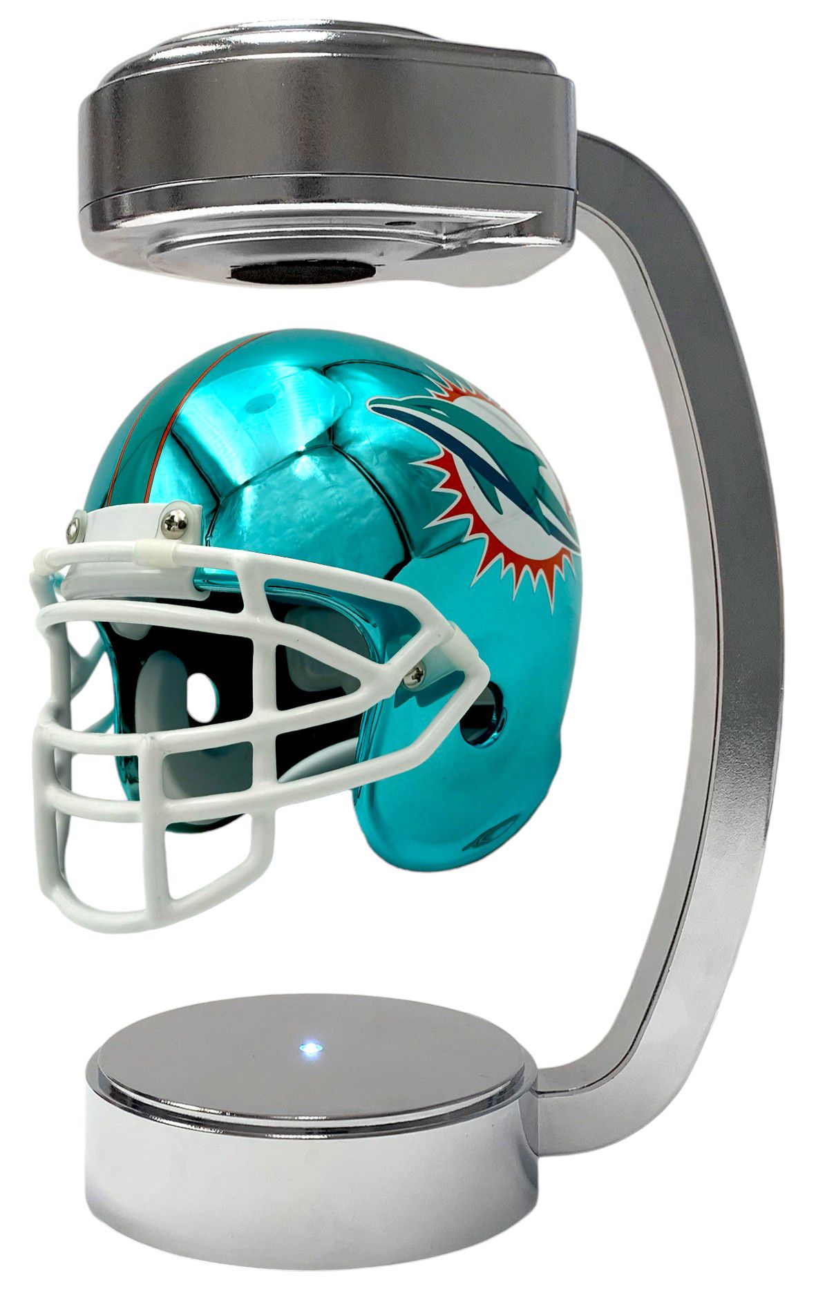 Pegasus NFL Miami Dolphins Mini Chrome Hover Helmet - No Color