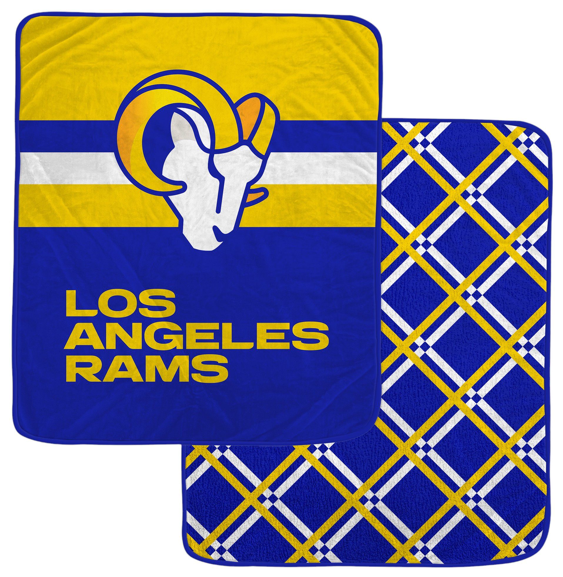 Pegasus NFL Los Angeles Rams C 1/2 Stripe Blanket
