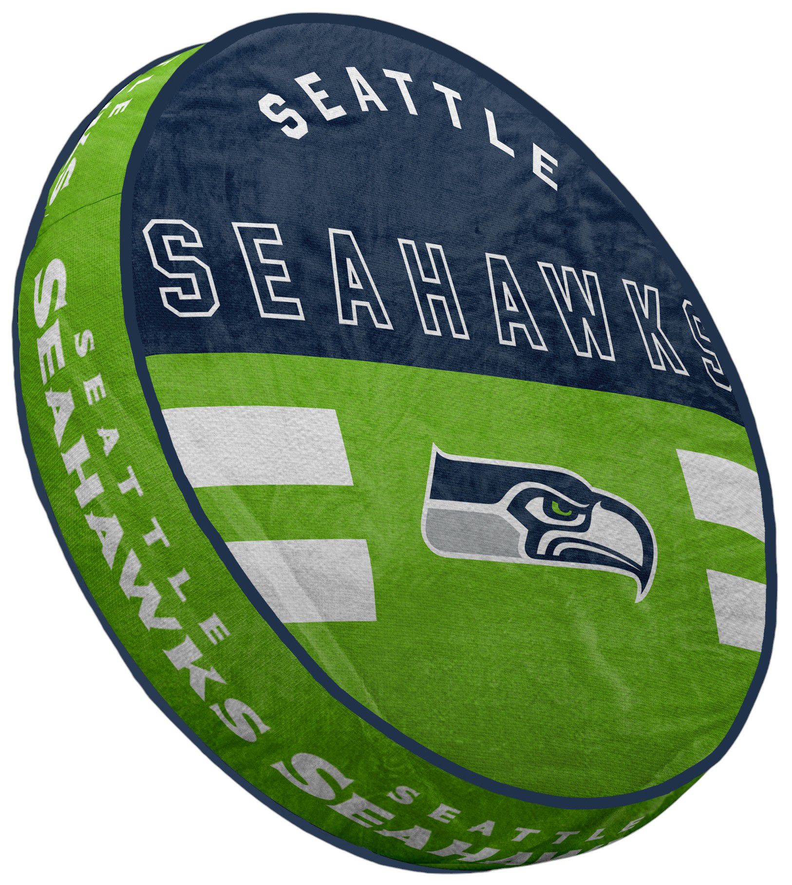 Pegasus Sports Seattle Seahawks Circle Plush Pillow