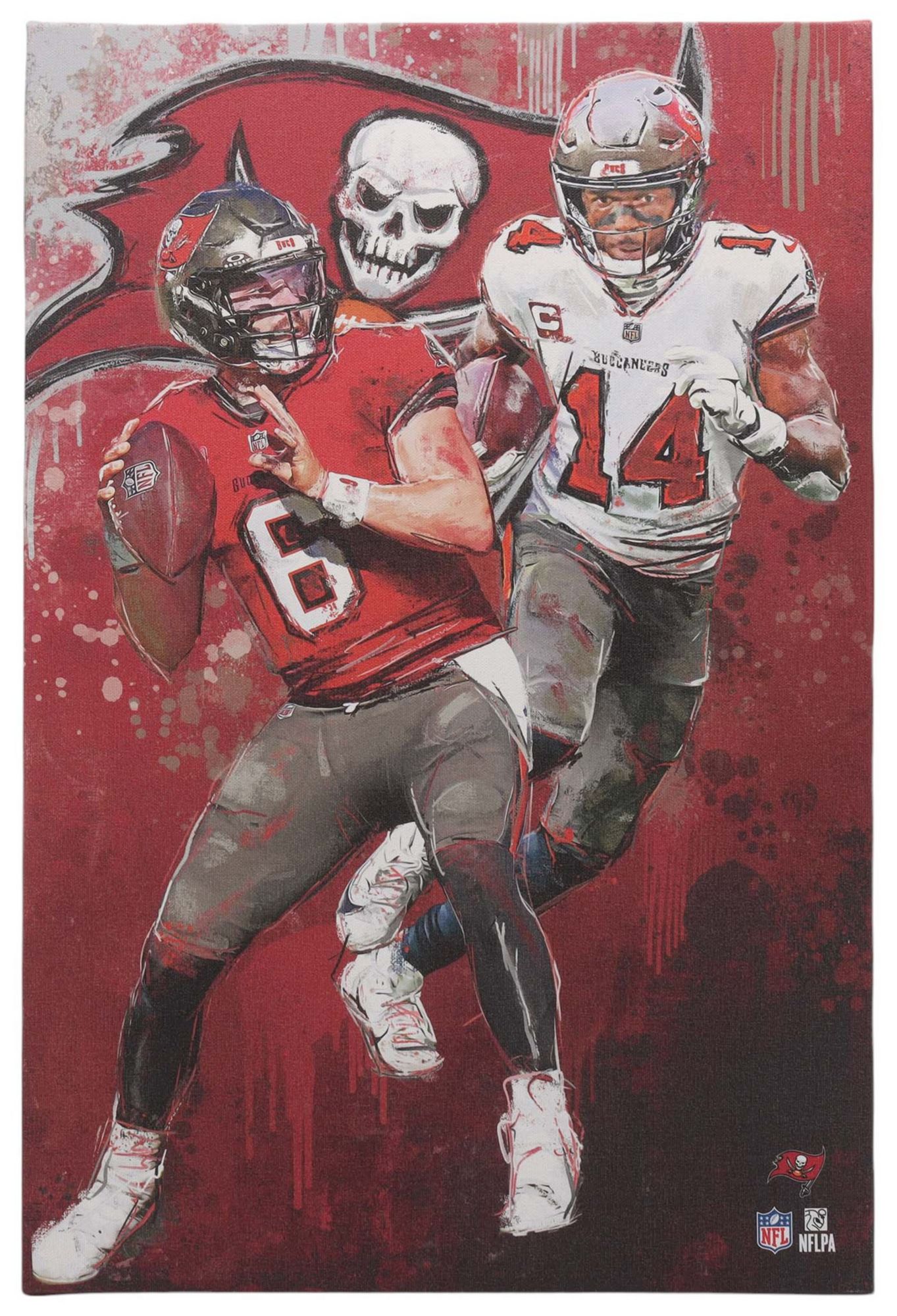 Open Road Tampa Bay Buccaneers Baker Mayfield Player Canvas