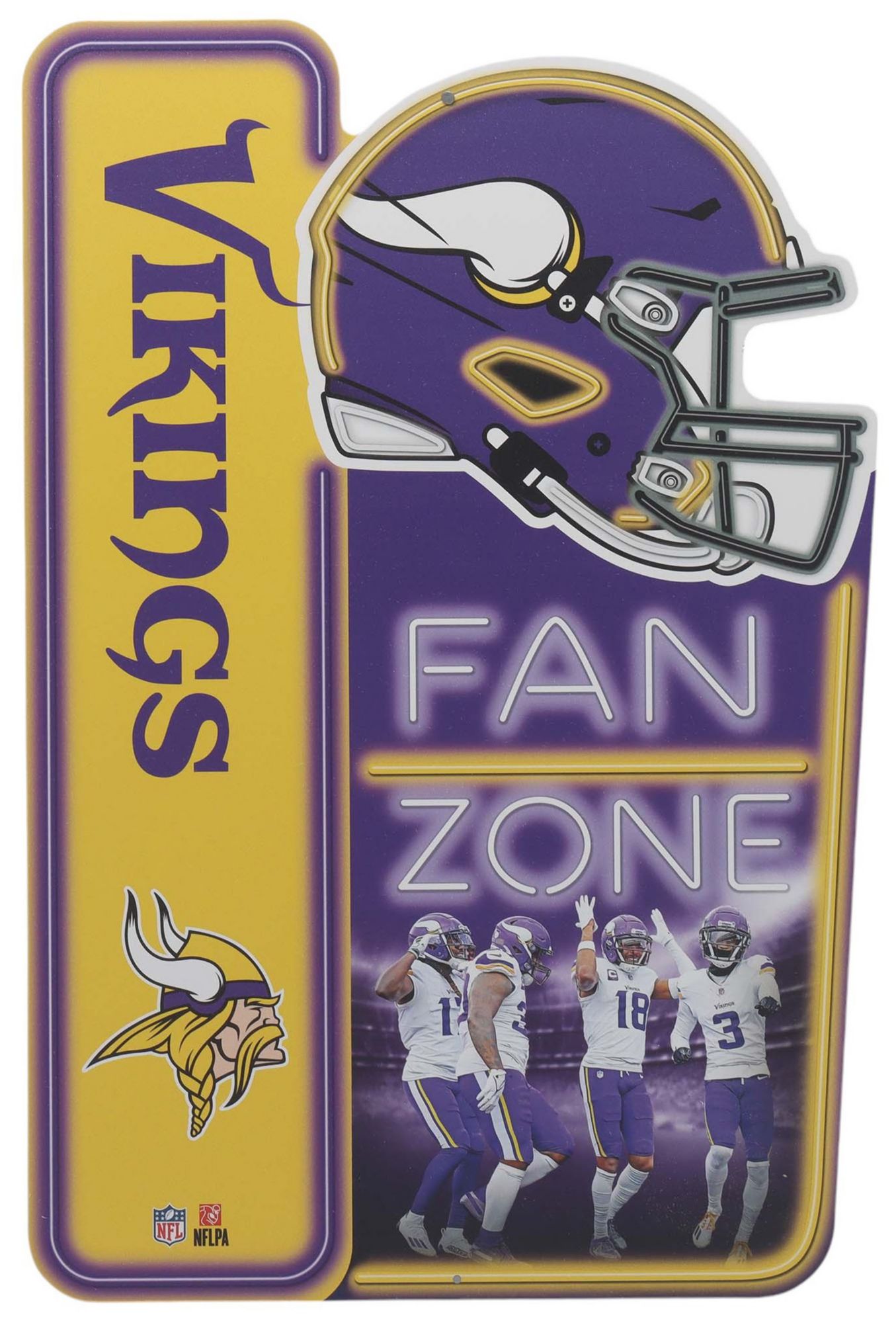 Open Road Minnesota Vikings Fan Zone Sign