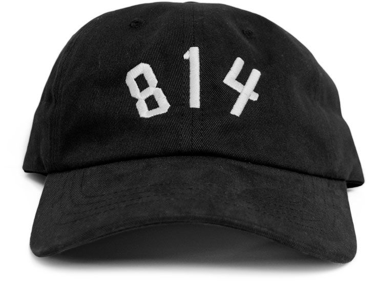 Erie Apparel  Adult Erie 814 Dad Hat