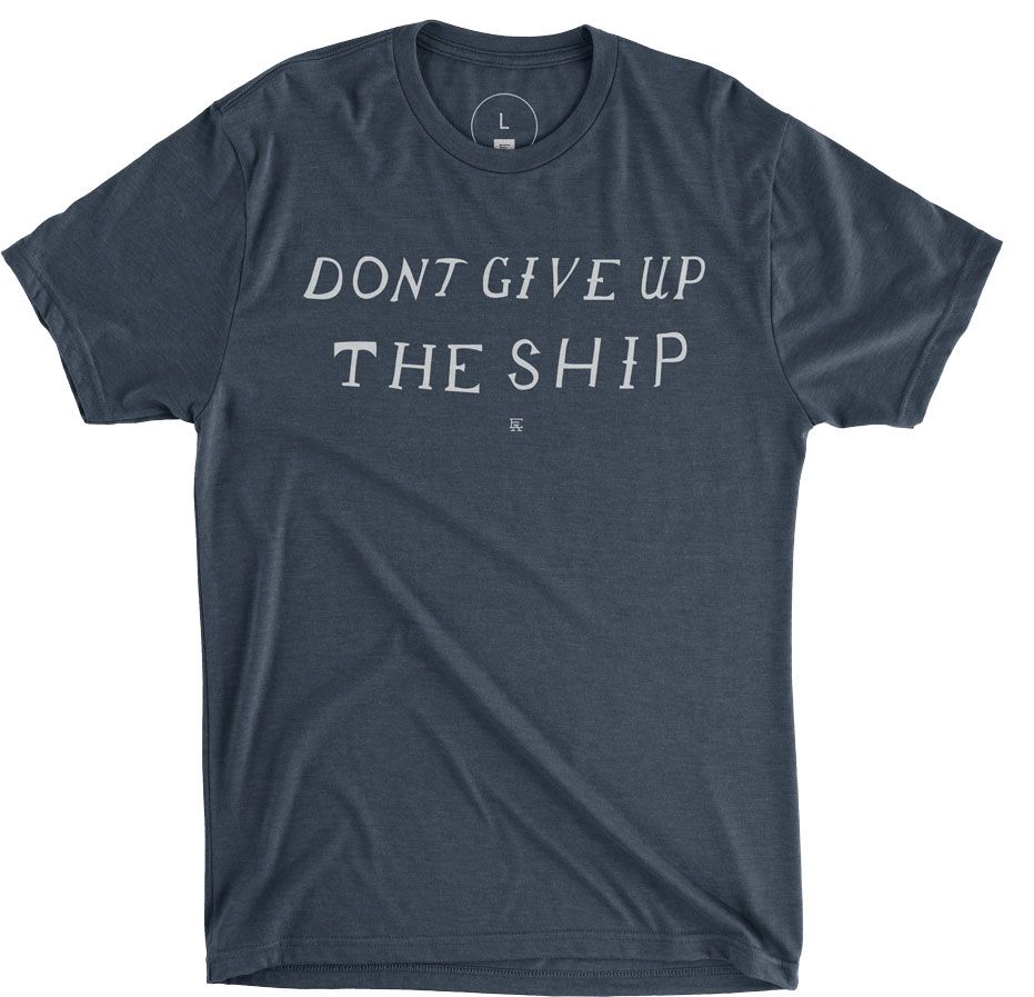 Erie Apparel Adult Erie Don't Give Up T-Shirt