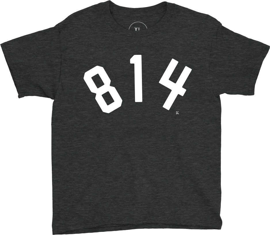 Erie Apparel Youth Erie 814 T-Shirt