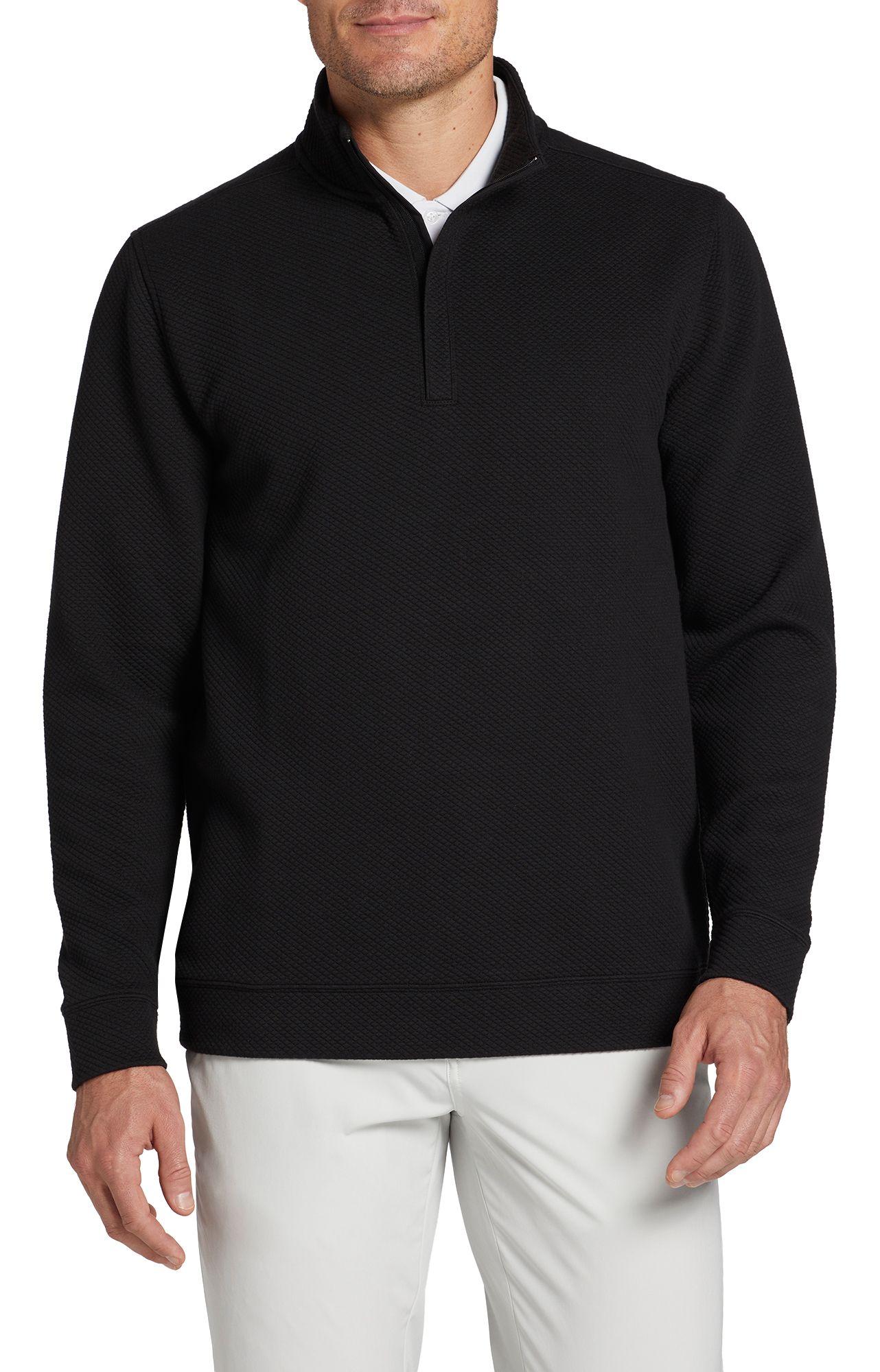 Walter Hagen Men's Clubhouse Midweight 1/4 Zip Golf Pullover