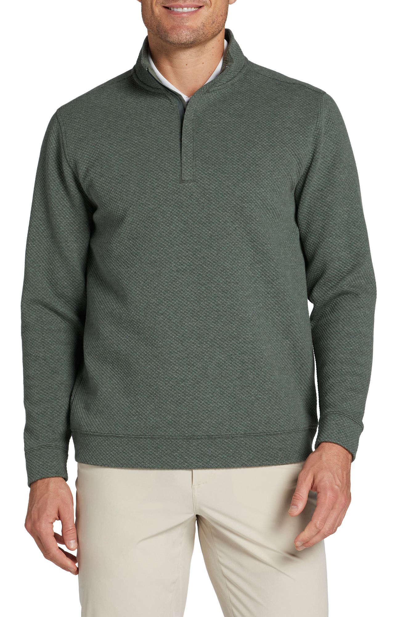 Walter Hagen Men's Clubhouse Midweight 1/4 Zip Golf Pullover