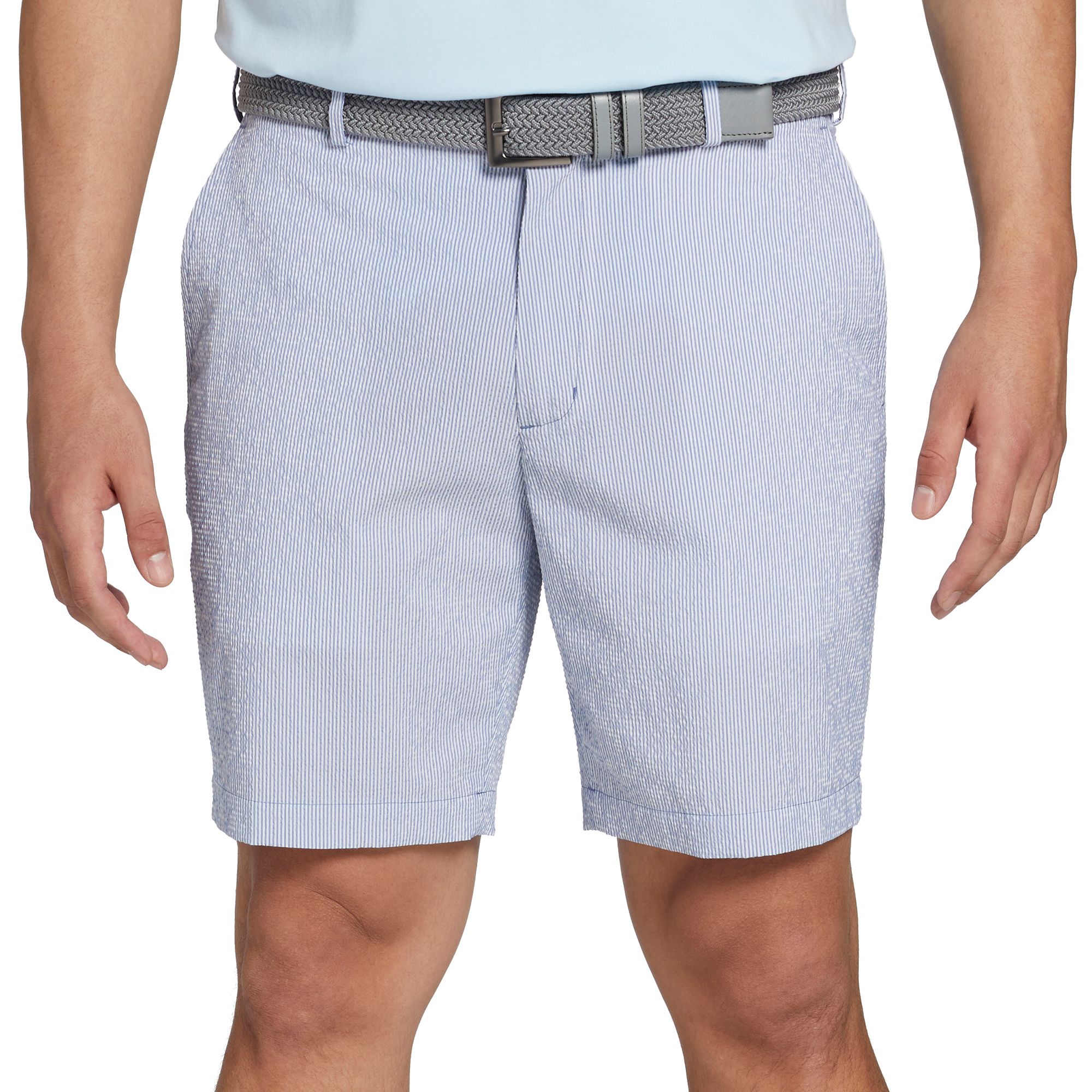 Walter Hagen Men's Clubhouse Seersucker Golf Shorts