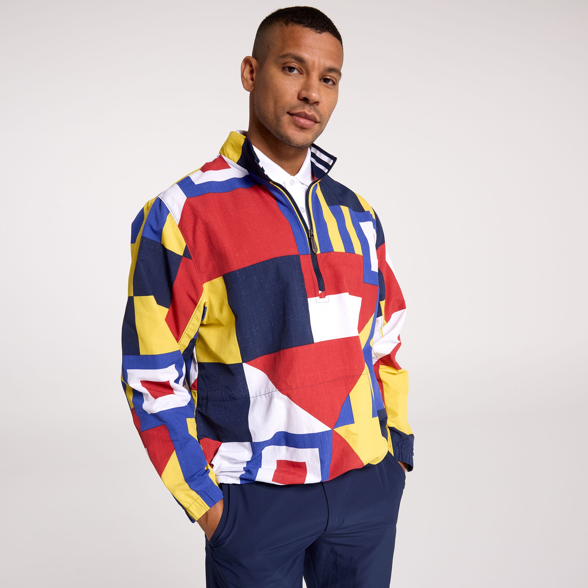 Walter Hagen Men's Clubhouse Woven 1/4 Zip