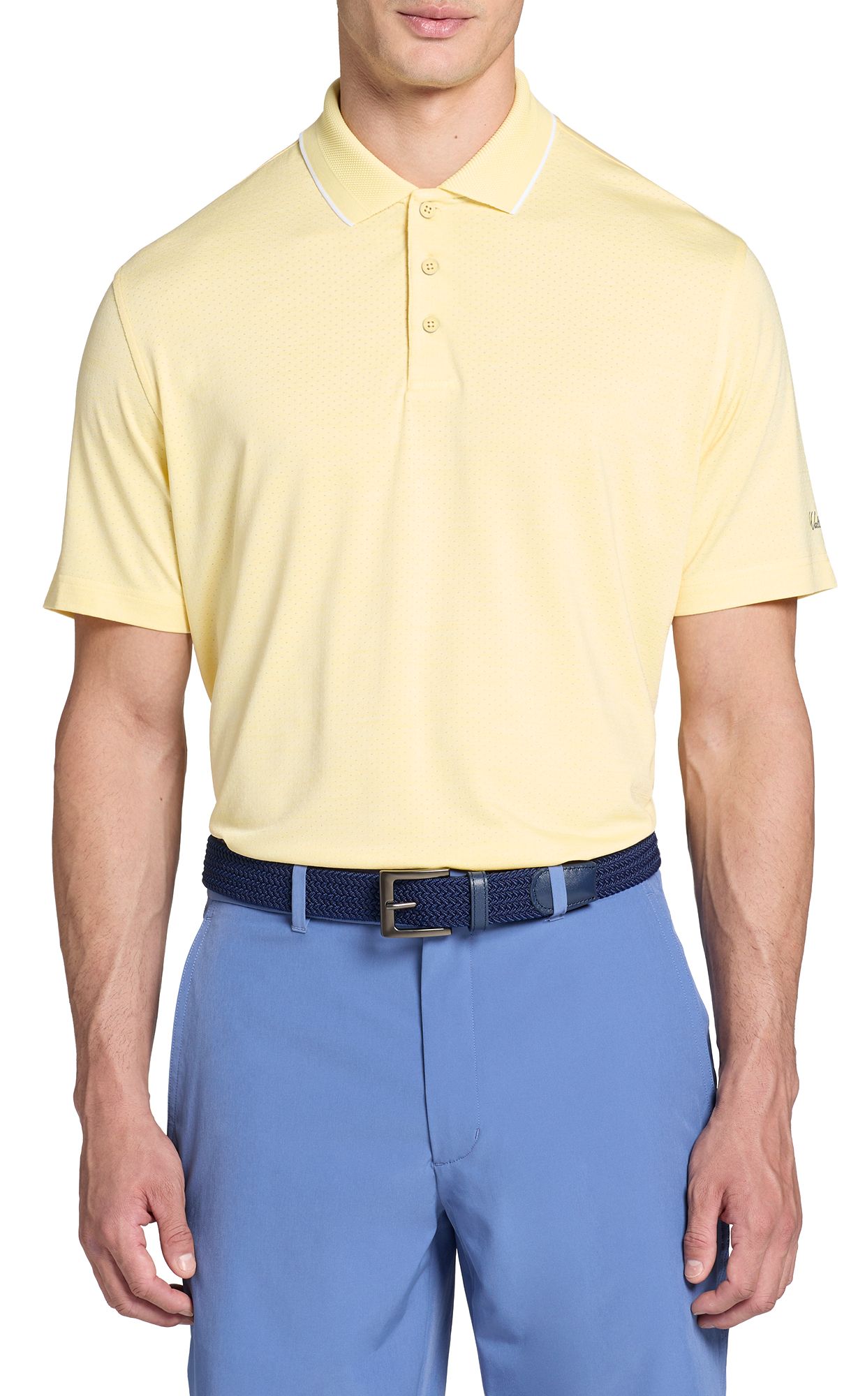 Walter Hagen Men's Birdseye Performance 11 Polo