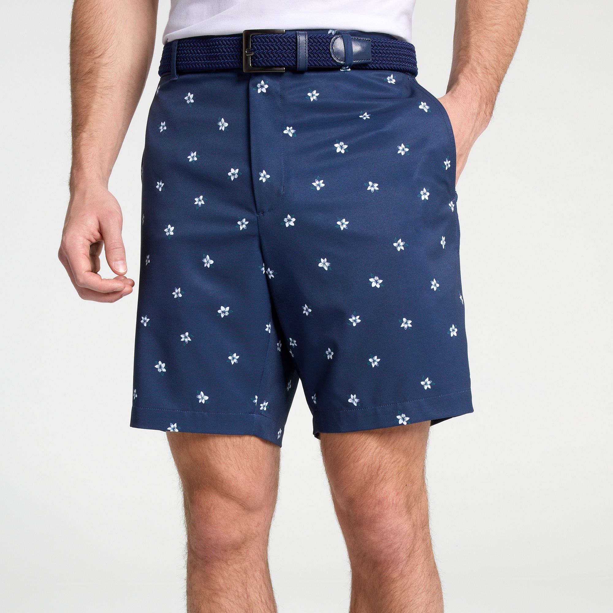 Tossed Azaleas Navy