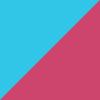 Blue/Flamingo