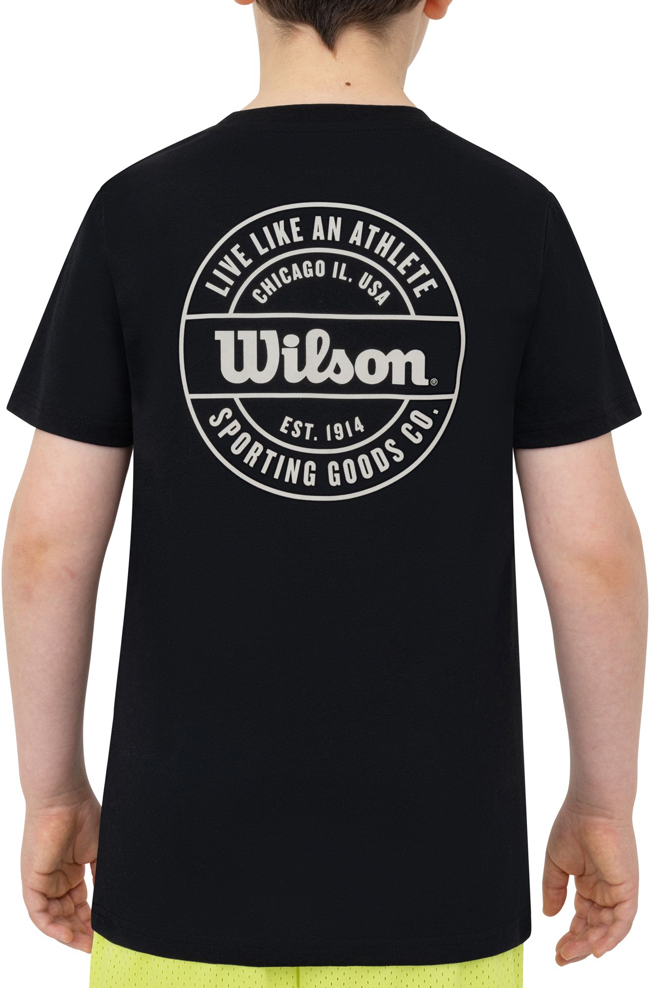 Wilson Boys' Live Like An Athlete T-Shirt