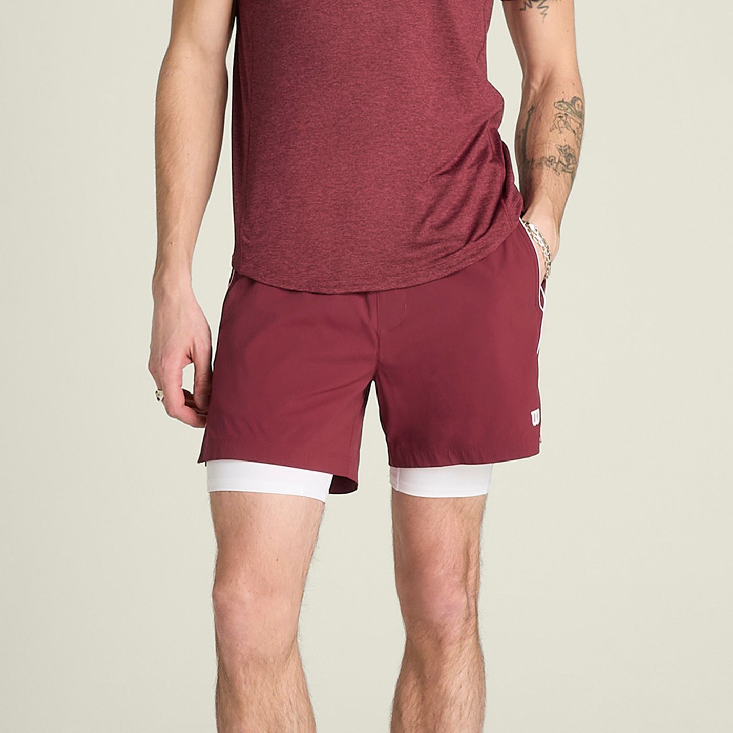 Wilson Men's 6" Volley Tennis Short