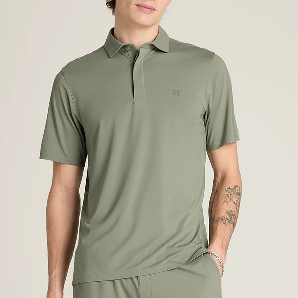 Wilson Men's League Tennis Polo