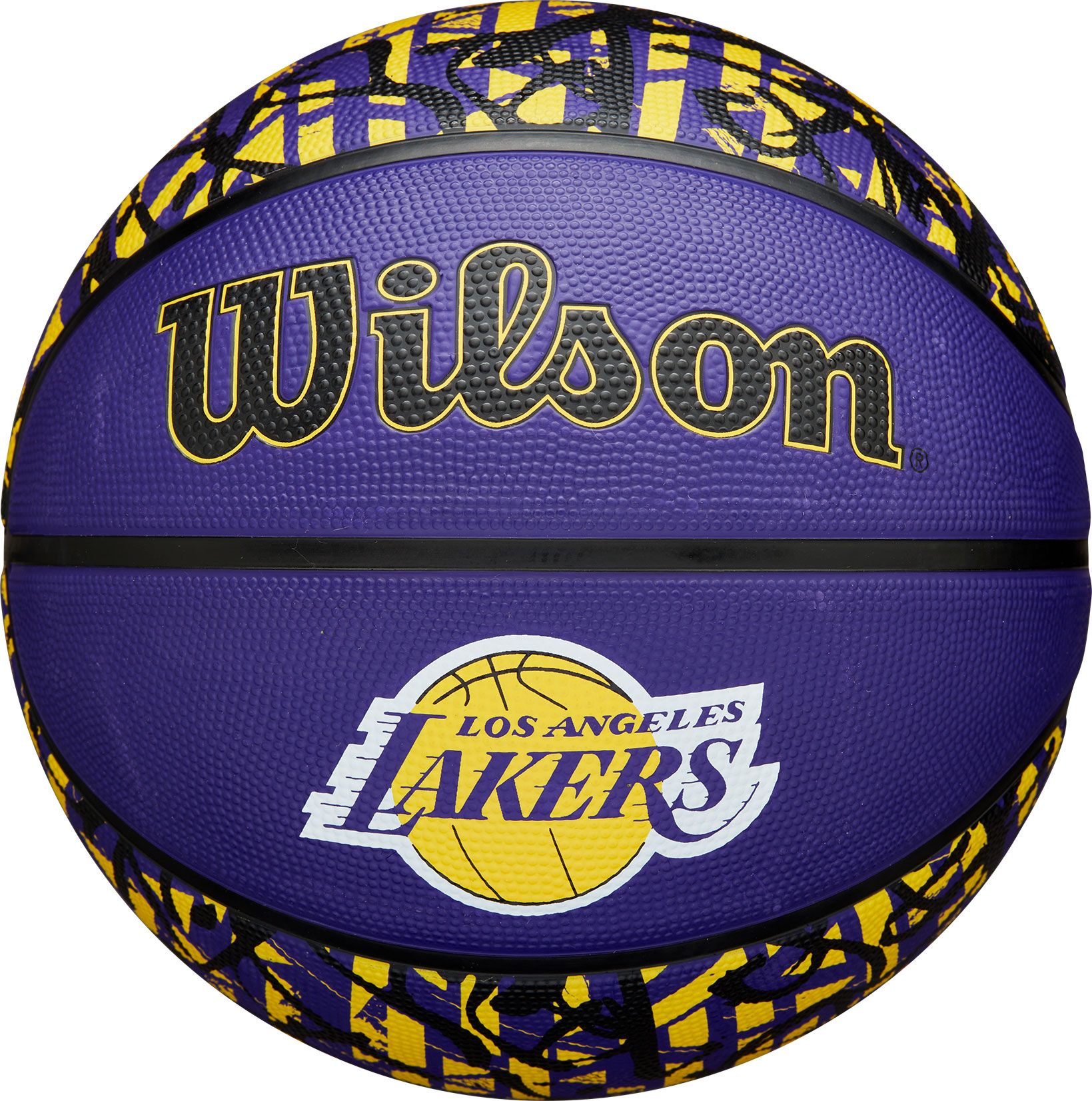 Wilson Los Angeles Lakers Graffiti Full Size Basketball