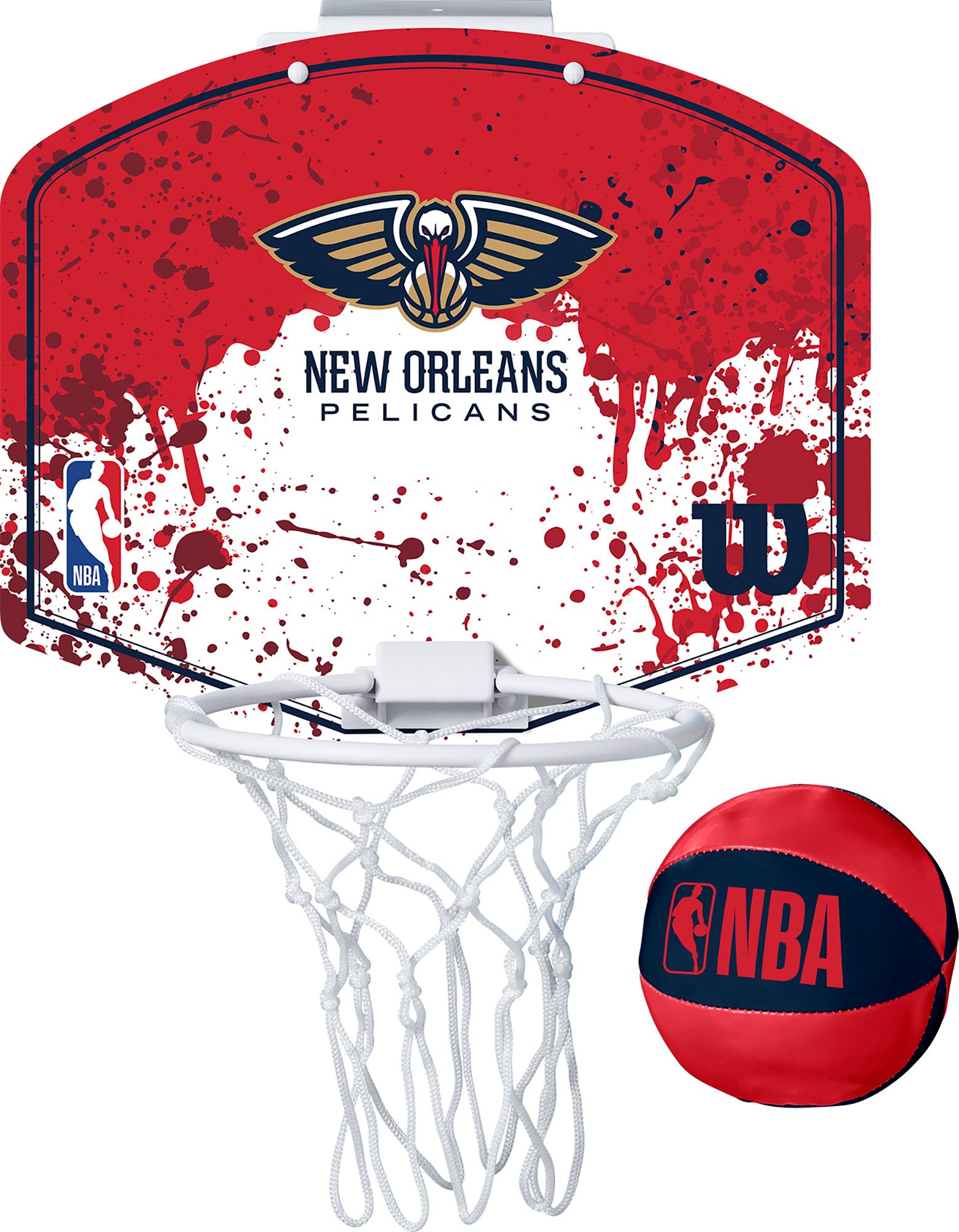 Wilson New Orleans Pelicans Mini Hoop Set