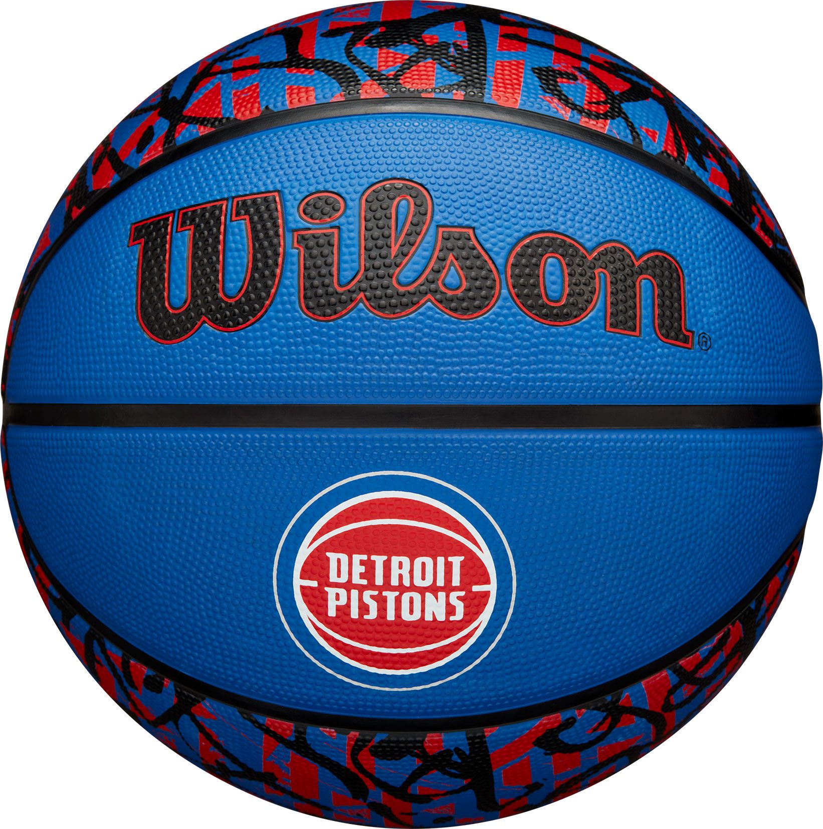 Wilson Detroit Pistons Graffiti Full Size Basketball