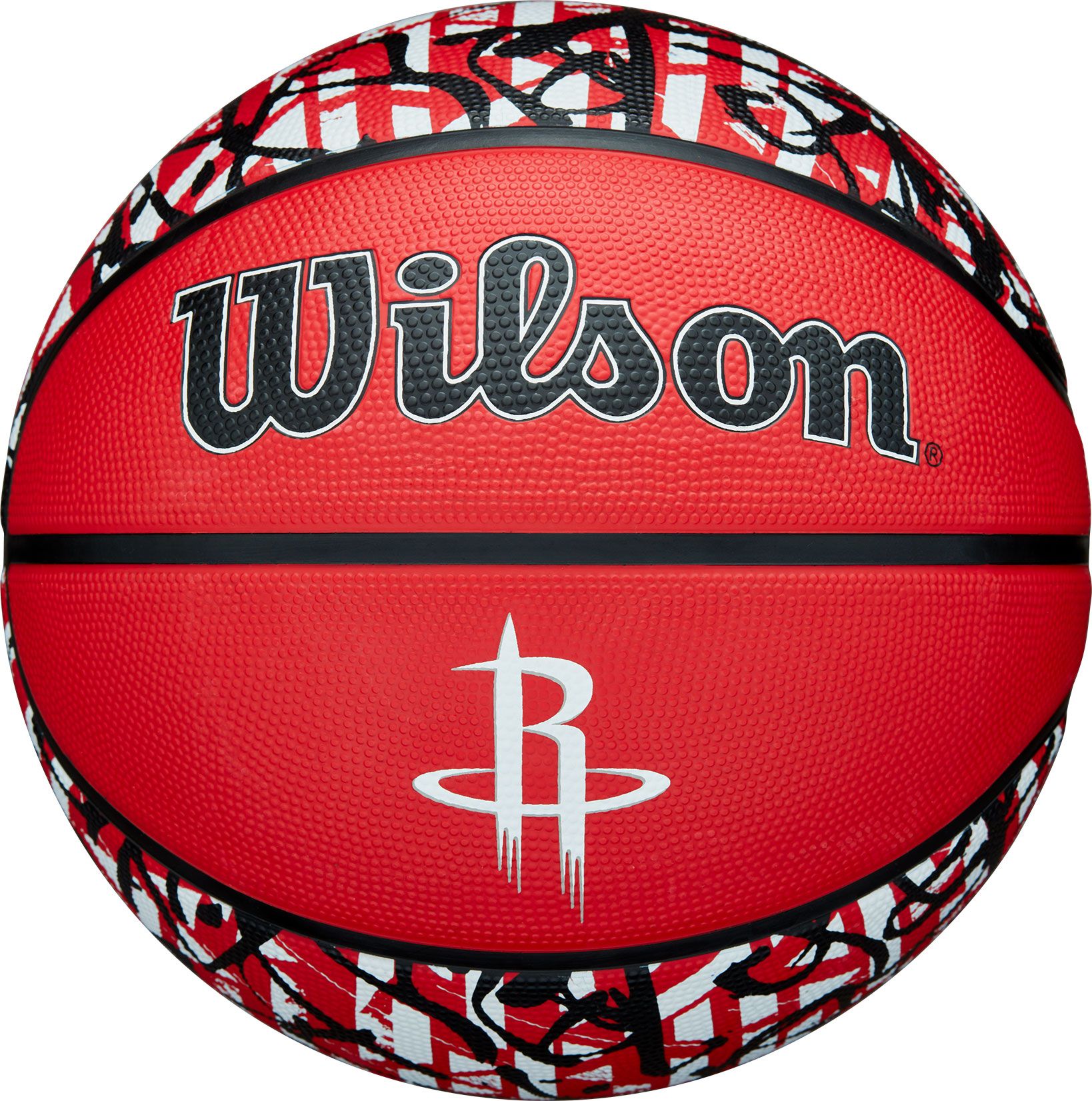 Wilson Houston Rockets Graffiti Full Size Basketball