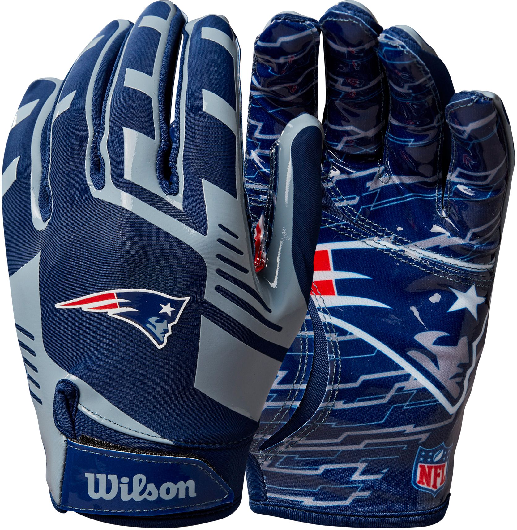 Wilson New England Patriots Stretch Fit Gloves