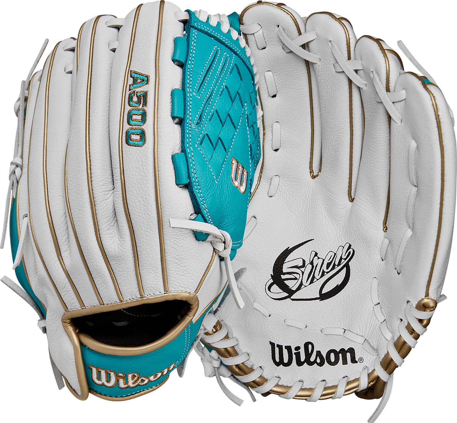 Wilson 12.5" Girls' A500 Siren Series Softball Glove